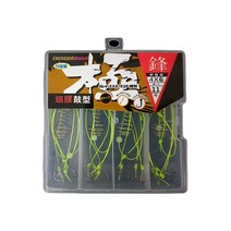 센터 스노클 스노쿨링 마스크 장비 4개/몫 6 후크 폭발 낚시 미끼 트랩 피더 케이지 날카로운 스테인레스, 02 Green_01 10