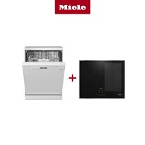 Miele 밀레 G7104C SC(BW) 식기세척기 + KM7464 FR 인덕션 4구 세트, 단품, 단품