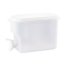 넘버원리빙 디스펜서 물통 수도꼭지 음료통 냉장고 쥬스통 워터디스펜서, 1개