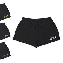 시크점빵 고급 블랙 무지형 반바지 ARMY