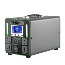 대용량 파워뱅크 220v 올인원 삼원계 휴대용 차박 캠핑용 배터리, 1500w 1200wh