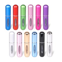 제로캔들 간편 스프레이 향수병 리필 휴대용 향수 공병 5ml, 미러실버 5ml, 1개