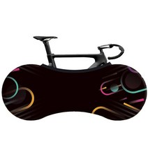 실내 자전거 사이클 VR 경주 게임 스피닝 바이크 mtb 도로 커버 탄성 패브릭 26 -28 먼지 커버 타이어 보호 커버 보관 액세서리, 6