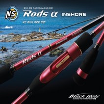 엔에스 로드스 알파 인쇼어 S-672ML S-802ML, 사이즈