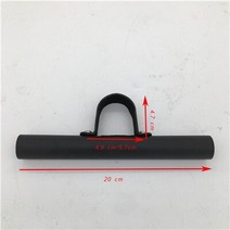 나노휠전동킥보드 스쿠터 수정 부품 키즈 핸들 바 백 추가 라이트 베이스, 02 Type B-4.8CM