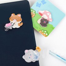 자수 고양이 와펜 스티커 열접착 패치 아플리케, 농장 고양이 4번