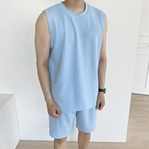 애드매이브 남자 옆트임 박스 나시 9color 민소매