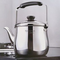 물끓이기 키친아트 벨리 주전자 3L 스텐 들통형 거름망 보리차-72394EA, DD_ 본상품선택, DD_ 본상품선택