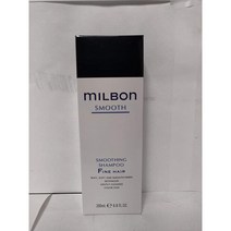 Milbon 스무스 스무딩 샴푸 가는 모발 192.8g(6.8온스), 1개
