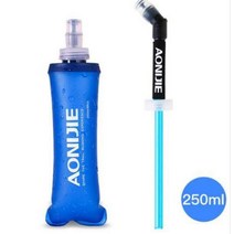 플라스크 휴대용 술병 aonijie 170ml 200ml 250ml 500mml 350ml 600ml running sport 자전거 soft water bottle 접는
