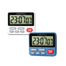 워치 시계겸용 1채널 타이머 주방 쿠킹 요리 공부 스터디 타임 타이머, 워치타이머(블루)