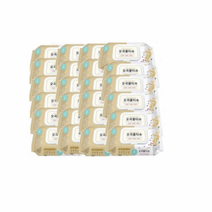 깨끗한 나라 오곡물티슈 캡형 100매x24팩. 1박스, 100매, 264팩