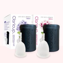 여의사가 만든 안전한 클레리컵 생리컵 1개입 소독 보관 케이스 포함 프랑스직수입, 소형 1개