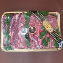 예천 한우 부위 모음 투플러스한우 오늘저녁메뉴 한우스테이크, 갈비살 300g
