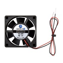 DC 브러시리스 24V VORON 6020을위한 쿨리그 팬 300mm 라인이이있는 3d 프린터 블로어 용 조용한 바닥 쿨러 쿨러, 한개옵션0