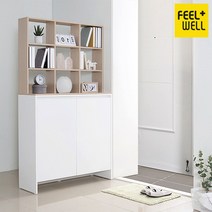 아트박스/필웰 무노파티션신발장겸수납장세트, 화이트