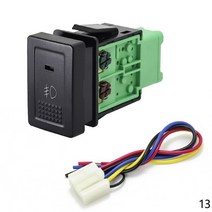 자동차 LED 안개등 DRL 전원 스위치 버튼 스즈키 SX4 Swift Grand Vitara 2006 2007 2008 2009 2010 2011 2, 06 Steering Wheel Heat