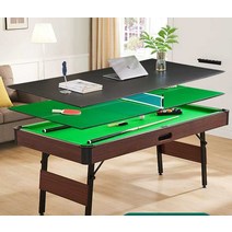 미니당구대 가정용 대형 당구 다이 4구 프리미엄 세트, 1.4m 그린(접이식 불가)