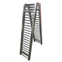 화물 하역 상하차 컨베이어 레일 접이식 롤러 테이블, 아연 도금 800mm 내부 너비