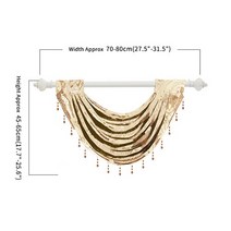비즈발 비즈커튼 가림막 실커튼 블랙 아웃 패브릭 커튼 비즈 거실 침실 윈도우 그레이 브라운 장식 펠멧 스레드