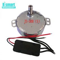 Bringmart JS-50B BLDC 모터 DC 마이크로 전기 4 유형 샤프트 동기 브러시리스 5V 6V 9V 12V 24V DIY 용, 48rpm 0.5kgf.cm, DC 12V