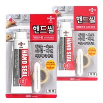 오공 핸드씰 틈새충진제 백색, 2개