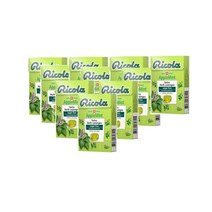 무설탕 스위스 허브캔디 리콜라 애플민트, 45g, 10개