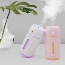 차량용 휴대용미니가습기 USB 책상가습기 탁상용, 핑크+추가필터