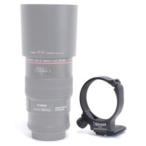 iShoot 링식 삼각대 D 렌즈 지원 삼각대 마운트 링 for Canon 단초점 매크로 렌즈 EF100mm F2.8L 매크로 IS USM 렌즈 하단은 55mm 퀵 릴리스 플레이트 ARCA-SWISS 타입의 삼각대볼 헤드 클램프를 지원