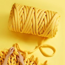 나블리박스 핑거니팅 DIY 자이언트 패브릭얀, 17 머스타드