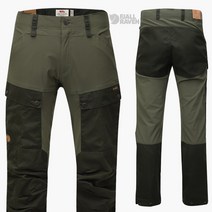 피엘라벤 23FW KEB 트레킹 스트레치 패브릭 숏 그린 등산 바지