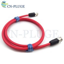 BNC 플러그-BNC 플러그 SDI 피그 테일. 카메라 RF 동축 케이블 Canare LV-61S 75ohm 비디오 신호 전송 라인, 01 RED_04 50CM