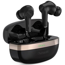 DACOM 무선 이어폰 노이즈 캔슬링 이어폰 bluetooth ANC＆ENC 외음 캡처 운반형 통화 마이크 부착 이어폰 IP55 방진 방수 30시간 재생 헤드셋 다기종 대응 완전 무선 이어폰