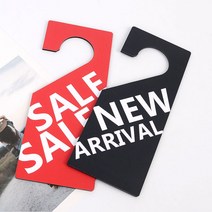 pop 아크릴 사인 걸이 행거 피오피 옷가게 의류 매장 매대 쇼카드, NEW ARRIVAL (블랙)