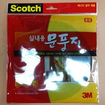3M 실내용 문풍지 중형 난방비절약 외풍차단 단열, 없음