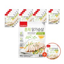 굽네 오리지널 훈제 닭가슴살, 100g, 16팩, 100g