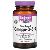 BLUEBONNET NUTRITION 오메가 369 90 소프트젤