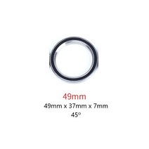자전거베어링 볼 위험 자전거 헤드셋 베어링 41/418/47/49/51/52mm MTB 도로 수리 강철 부품 액세서리, RISK 49mm
