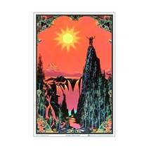 Garden Of Eden Blacklight Poster 23 x 35