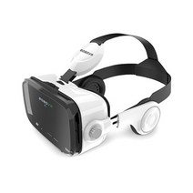 VR 헤드셋 기기 게임 안경 기계 글래스 원래 bobovr z4 가죽 3d 판지 헬멧 가상 현실 vr 스테레오 보보 vr 4-639 휴대폰 원본, 하얀