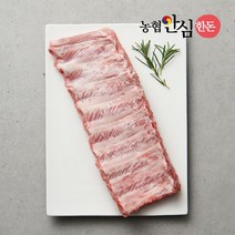 농협안심한돈 국내산 돼지고기 등갈비 구이 찜용 500g, 단일옵션