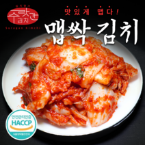 [당일생산] 명품수랏간 맛있게 매운 맵싹 맛김치 5kg 국산 100%