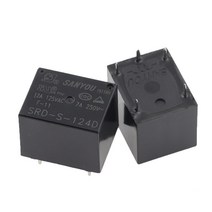 5PCS/lot 릴레이 5V 12V 24V DC SRD-S-105 112 124D- 4PIN 10A SRD-S-112D T73 109D 100%, 05 SRD-S -112DM (4PIN)