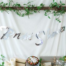 (주)파티해 캘리그래피 브라이덜샤워 가랜드