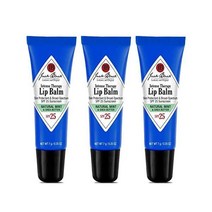 Jack 블랙 Intense 테라피 립 밤 SPF 25 그린 티 Antioxidants Long 래스팅 트리트먼트 Broad-Spectrum UVA and UVB 프로텍트ion 내, Pack of 3
