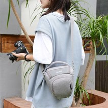 소니 카메라 가방 a7c a7s2 a7r2 a7r3 a7m3 a7r4 a99m2 디지털 카메라 가방, 소니 업그레이드 트라이앵글 백 라지 블랙+벨트