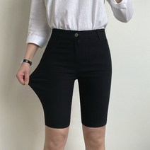 다미로그 여성 스판 밴딩 5부 반바지