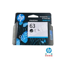 HP 63 정품잉크(무료배송) F6U62AA (검정) F6U61AA (3색컬러) 데스크젯 1112 2132 3630 3830 4650 4520, 1개