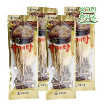 삼계탕 재료 70g (3 1) 백숙 오리