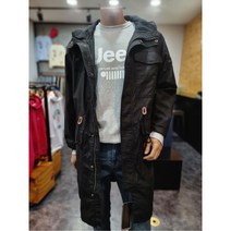 지프 W몰 지프 남녀공용 롱기장 야상 점퍼 JJ4JPU104